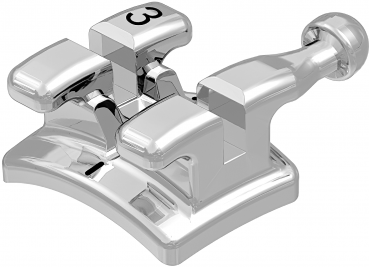 smartbrace Silver Classic, Roth 18, für Zahn Nr. 23